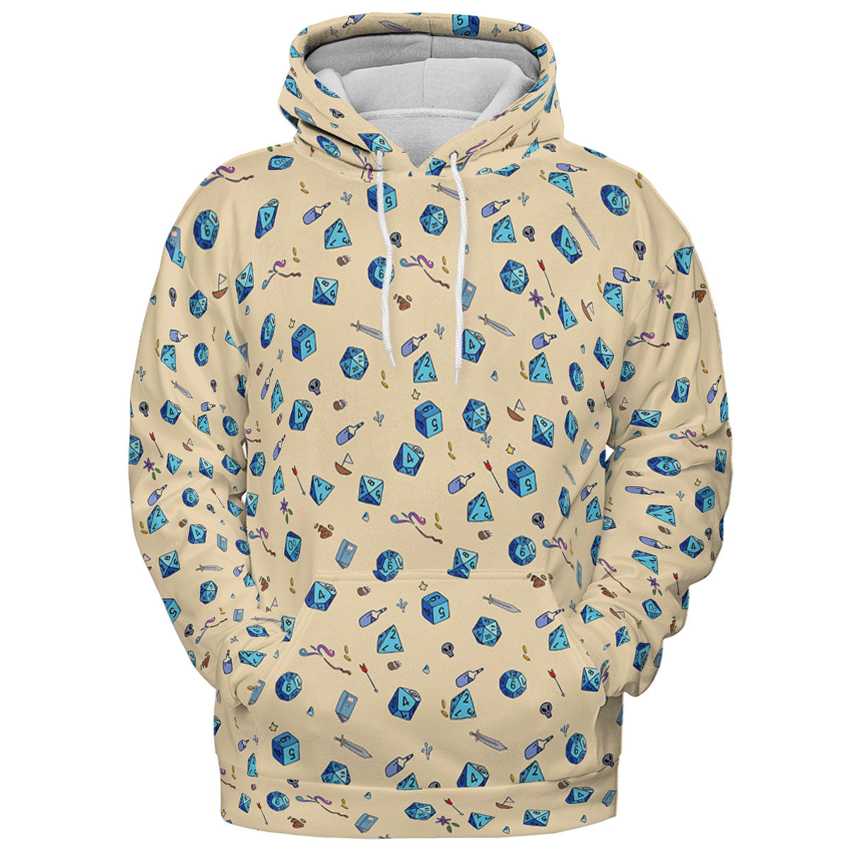 All-over Print Hoodie - 8593YNTR