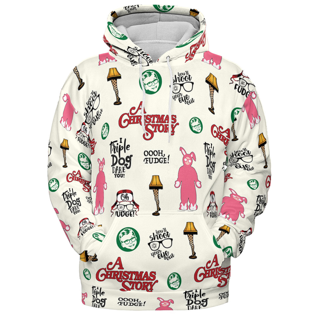 All-over Print Hoodie - EUSMFYMC