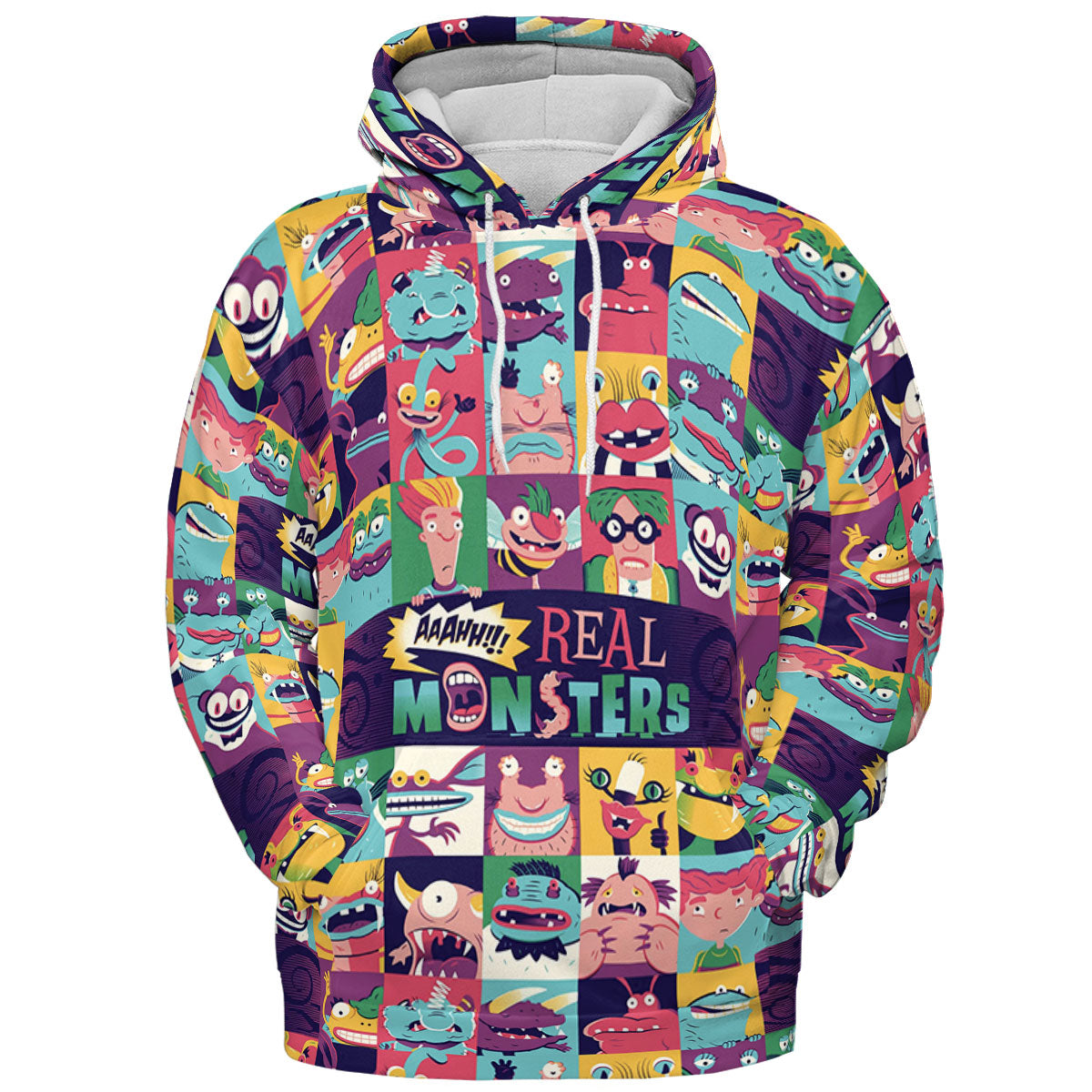 All-over Print Hoodie - 8VLRQZ6Q