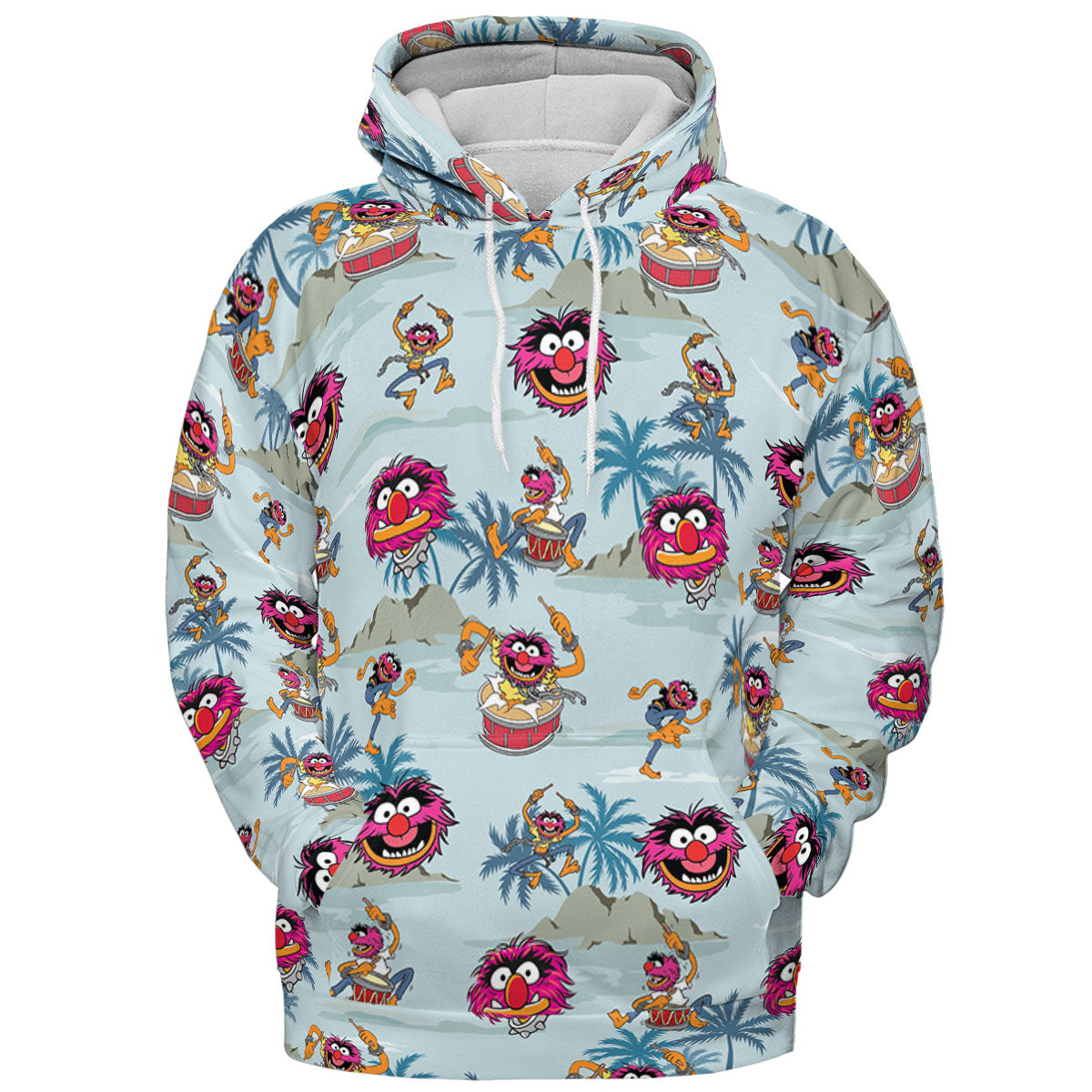All-over Print Hoodie - UHVJ7CBK