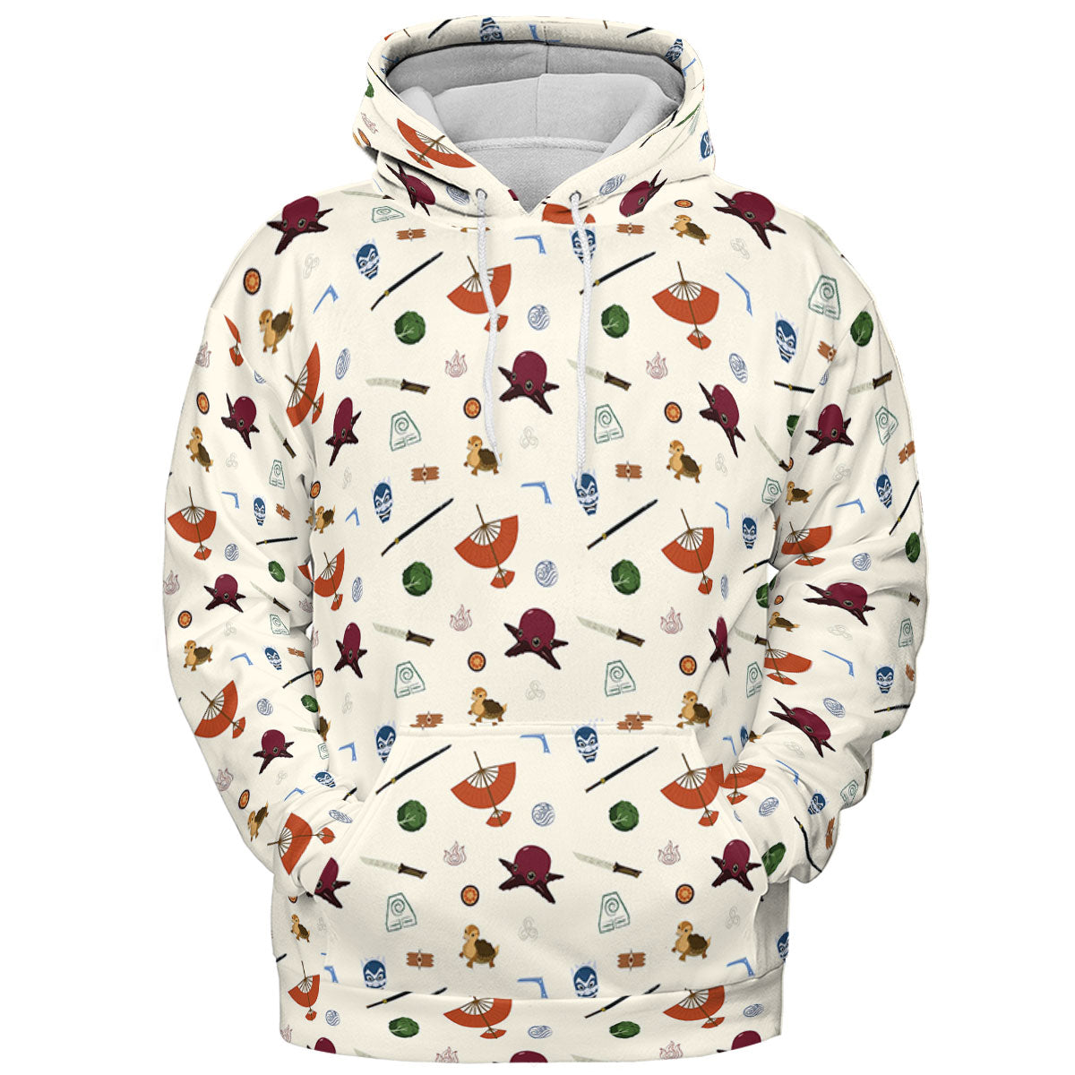 All-over Print Hoodie - WYERYY8X