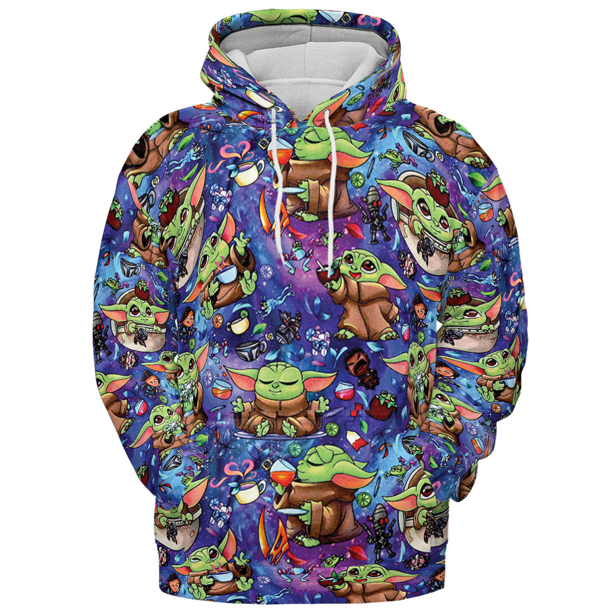 All-over Print Hoodie - 3LU4CDZR