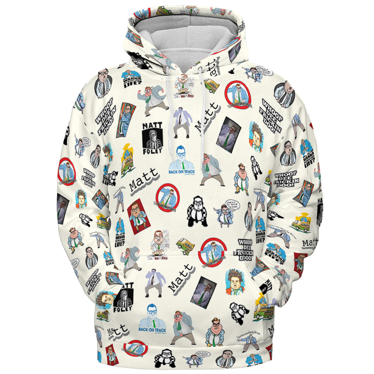 All-over Print Hoodie - MPZ542DH