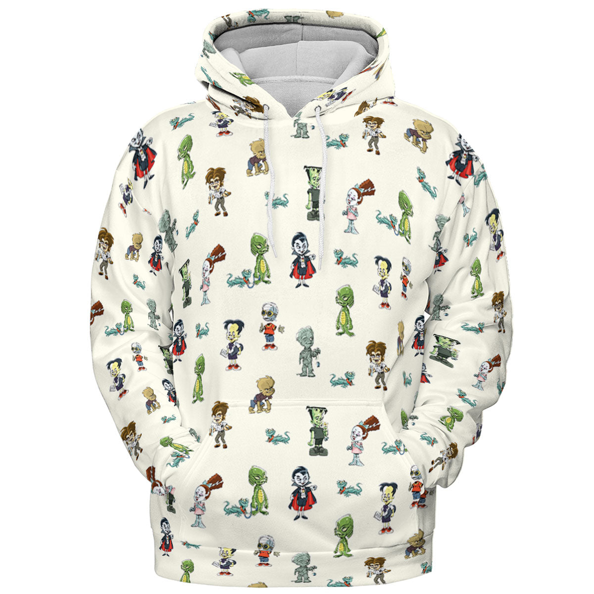 All-over Print Hoodie - 9112HFRJ