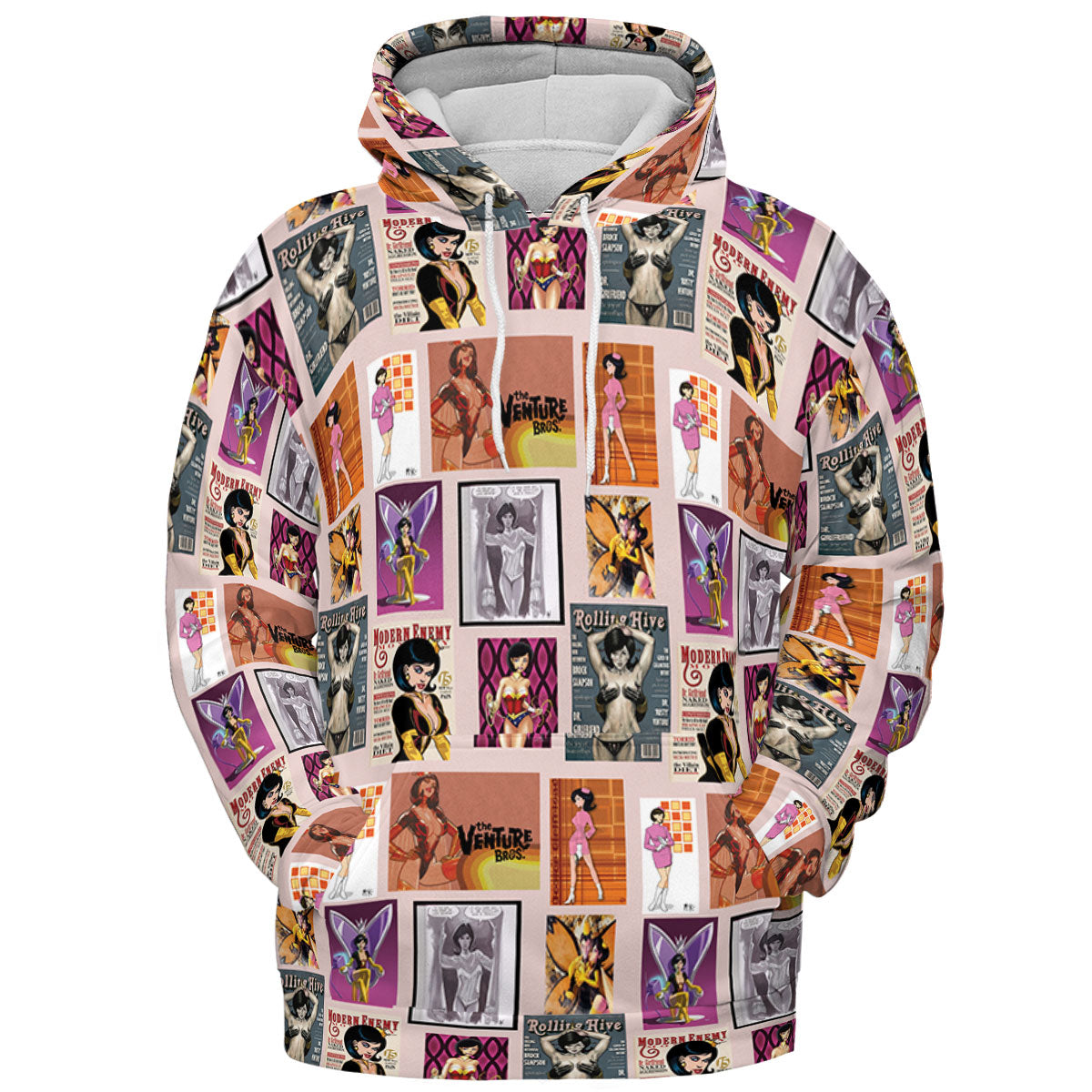 All-over Print Hoodie - 6K51FZQV