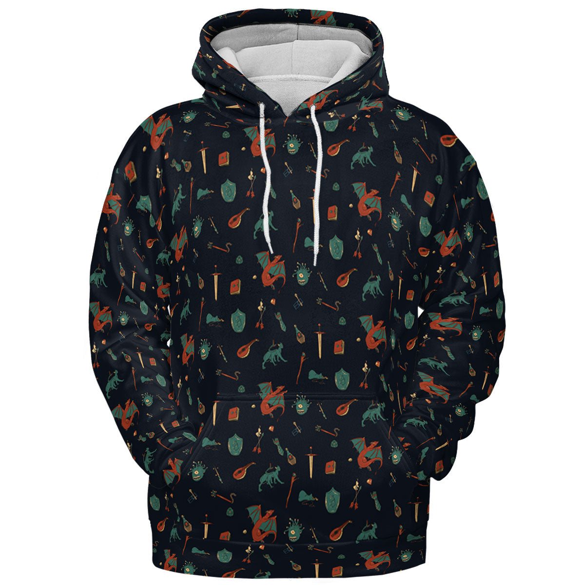 All-over Print Hoodie - KRCHFE7N