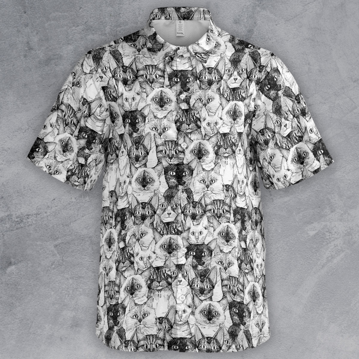 Just Cats Button Down Shirt