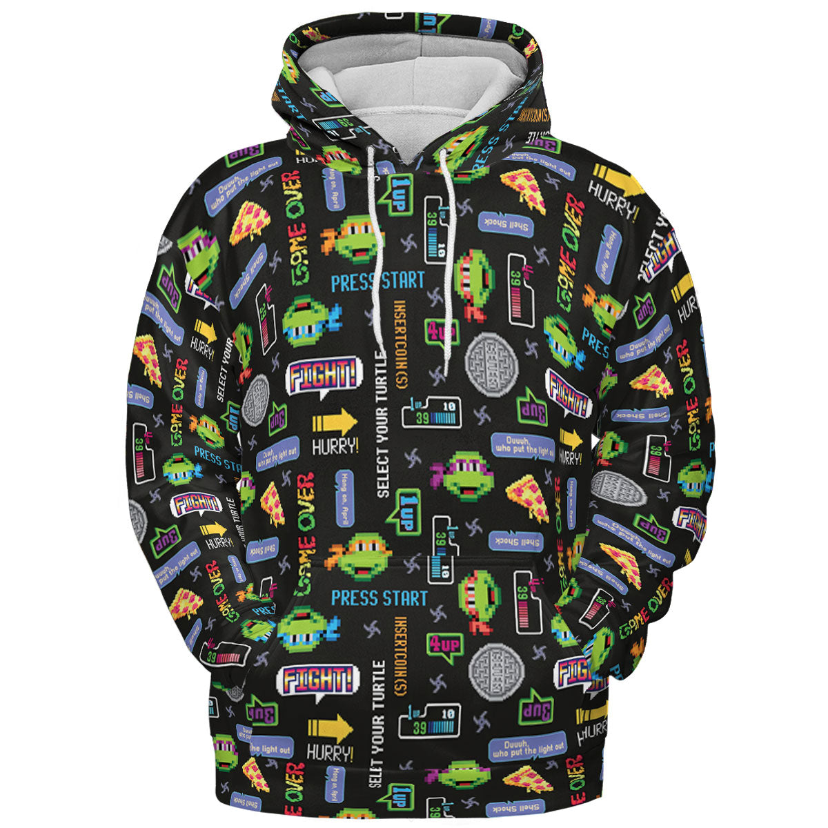 All-over Print Hoodie - ES8DNVRL