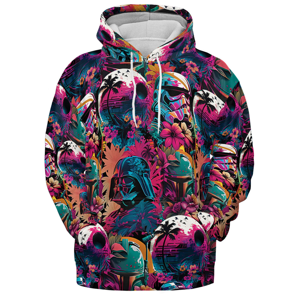 All-over Print Hoodie - R1NG8JGK