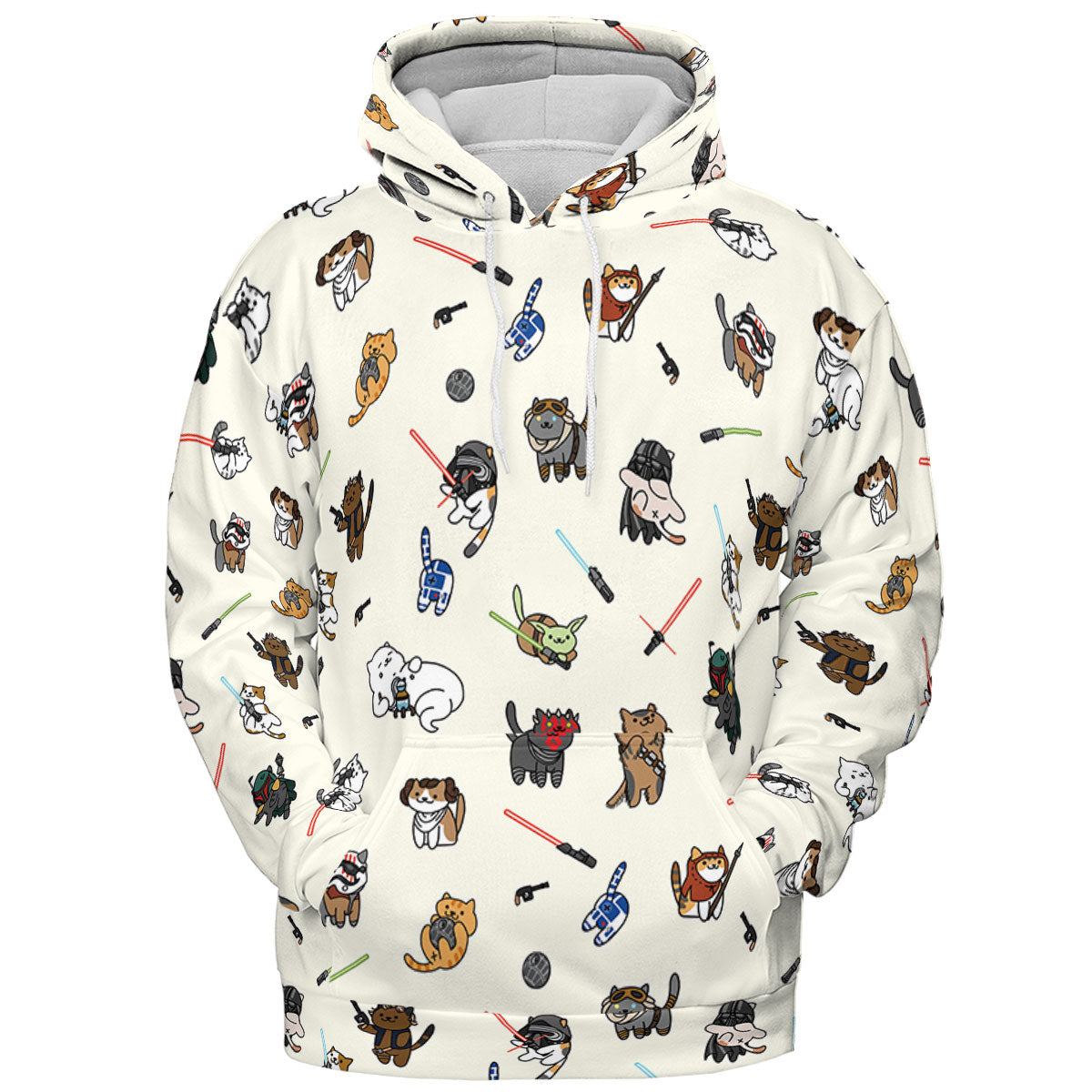 All-over Print Hoodie - E58ELSN1