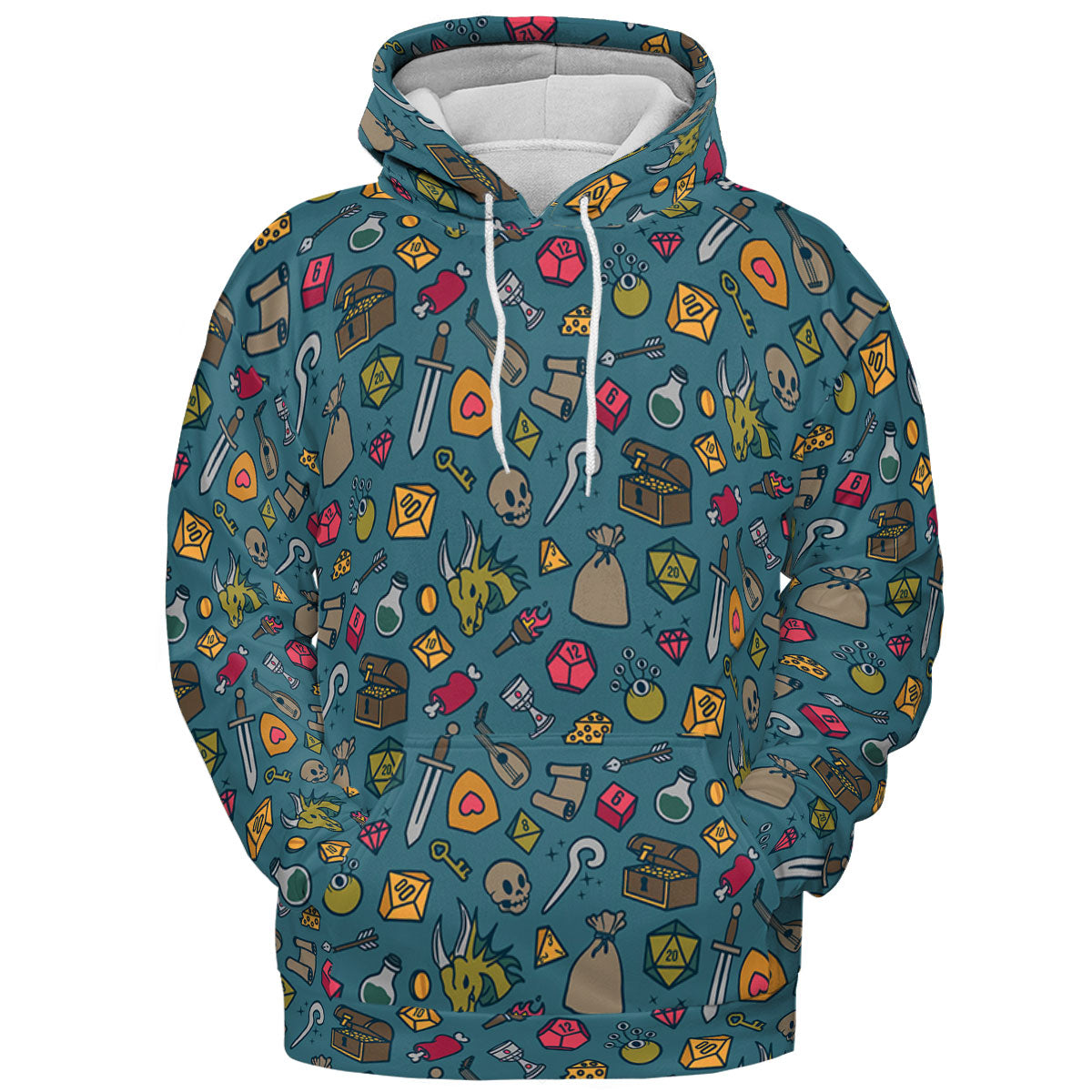 All-over Print Hoodie - 3EVCPTVC