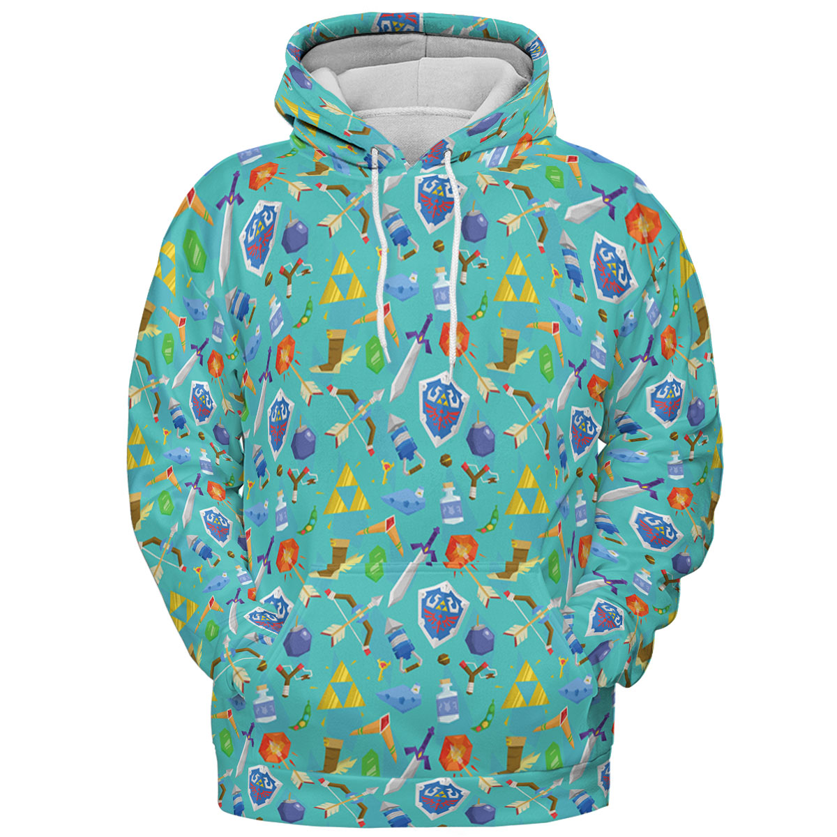 All-over Print Hoodie - 5WMUL4BK