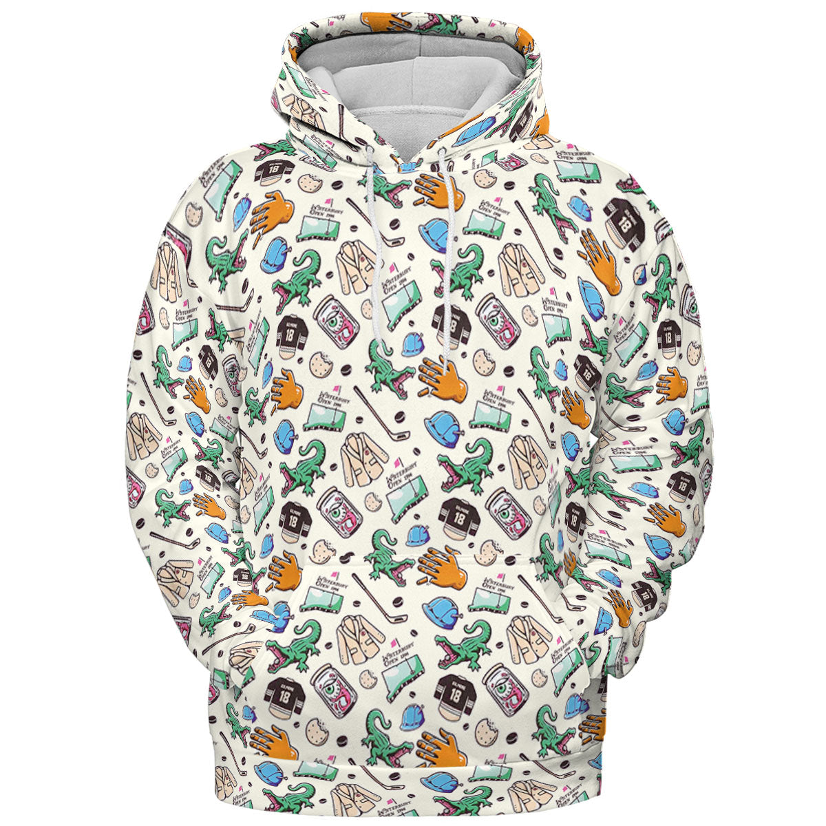 All-over Print Hoodie - 3C79SN3U