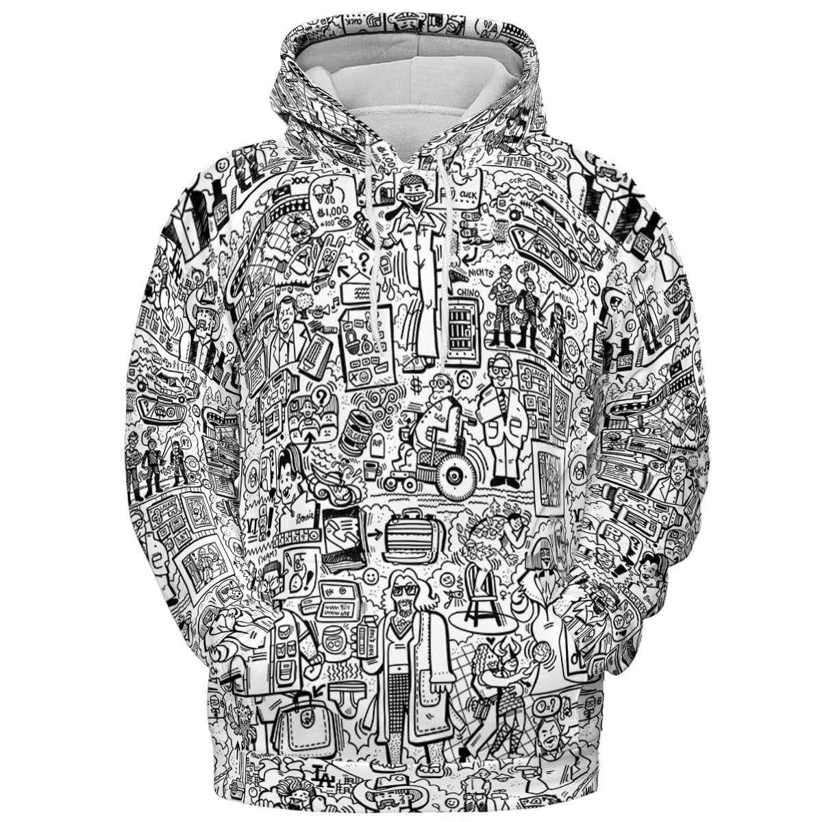 All-over Print Hoodie - 2JMQAVCA