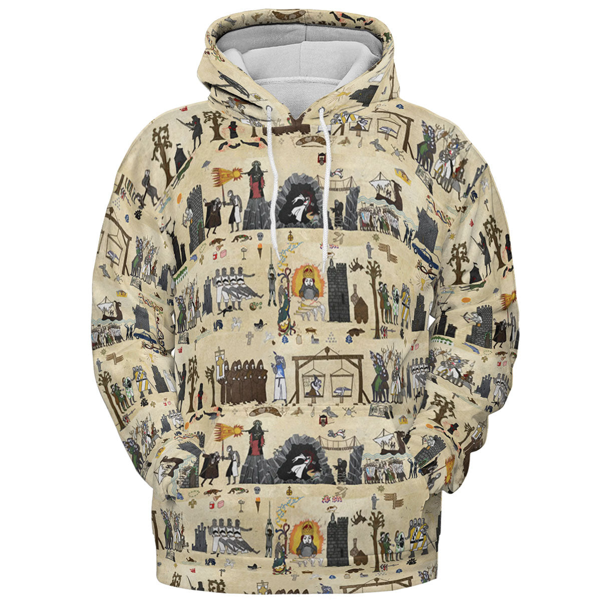 All-over Print Hoodie - 89D683BE
