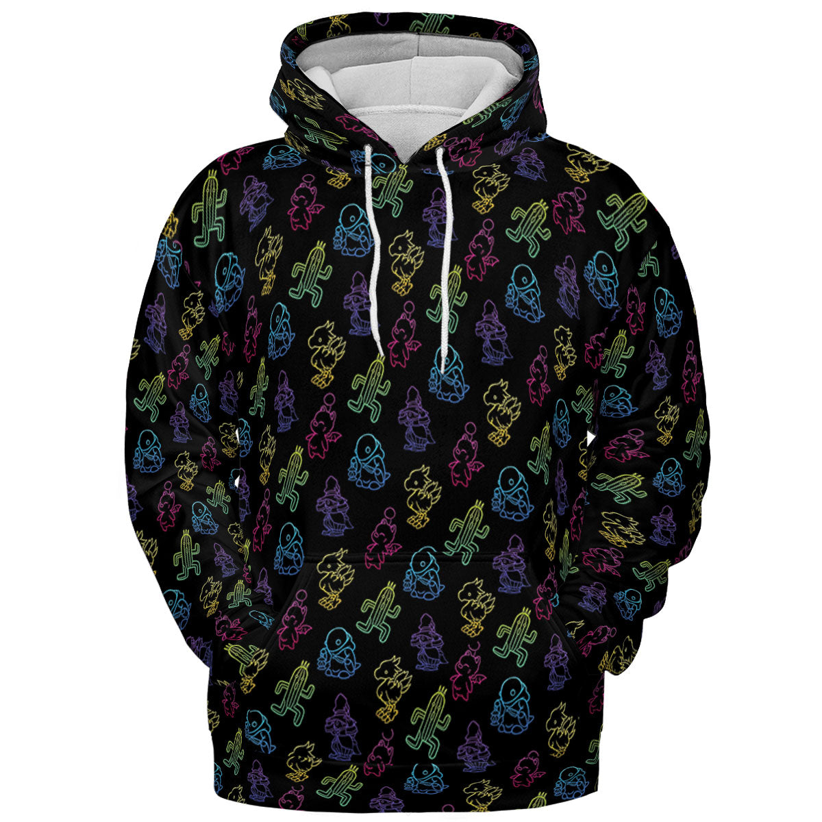 All-over Print Hoodie - J72H6UA9