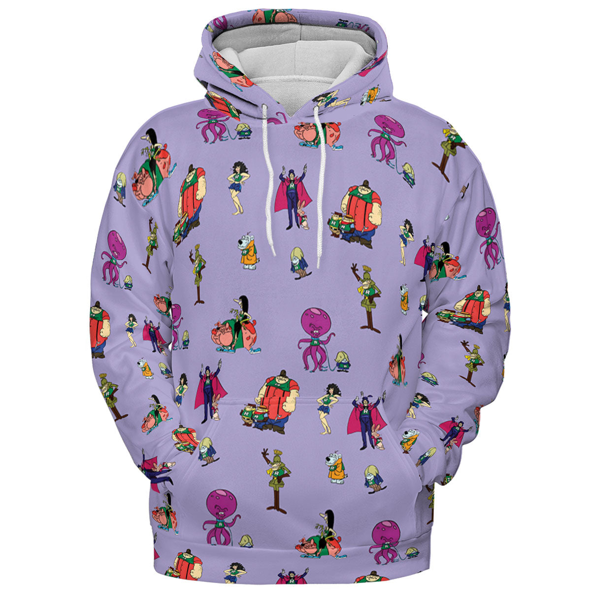 All-over Print Hoodie - ZXJA39WB