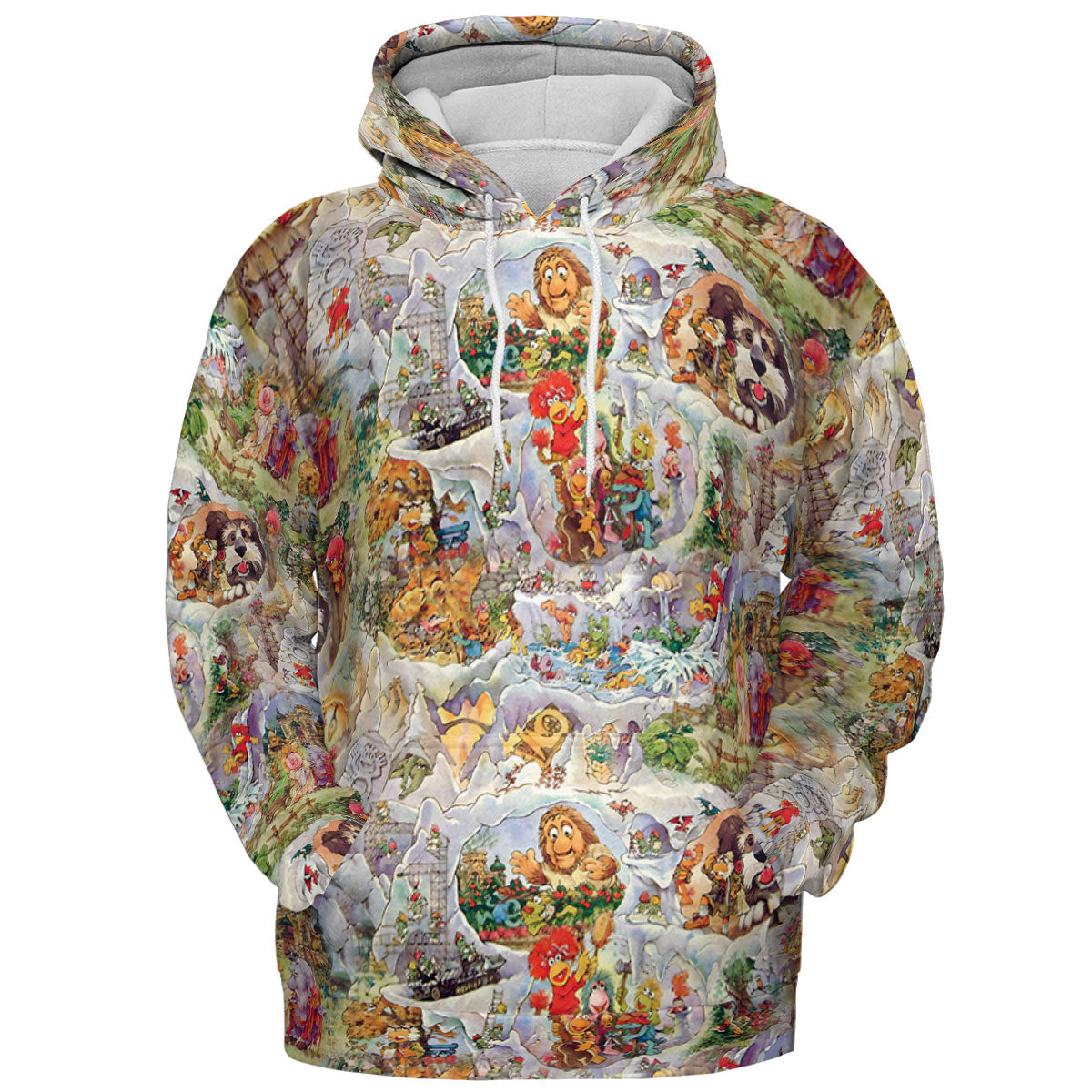 All-over Print Hoodie - HFW6Y4UE