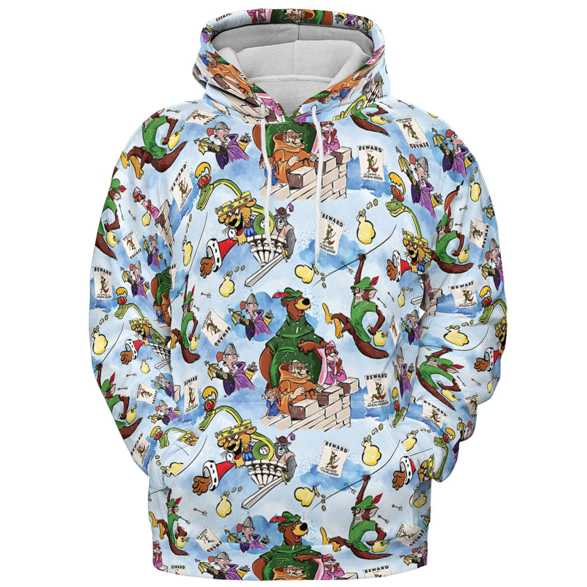 All-over Print Hoodie - BAXR2Y6Z