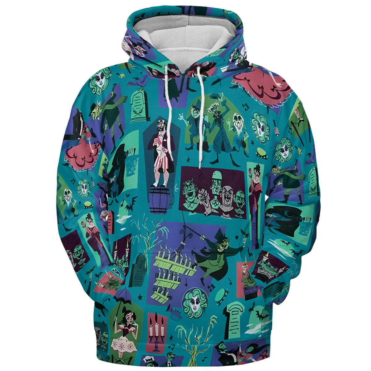 All-over Print Hoodie - 2F46MYS3