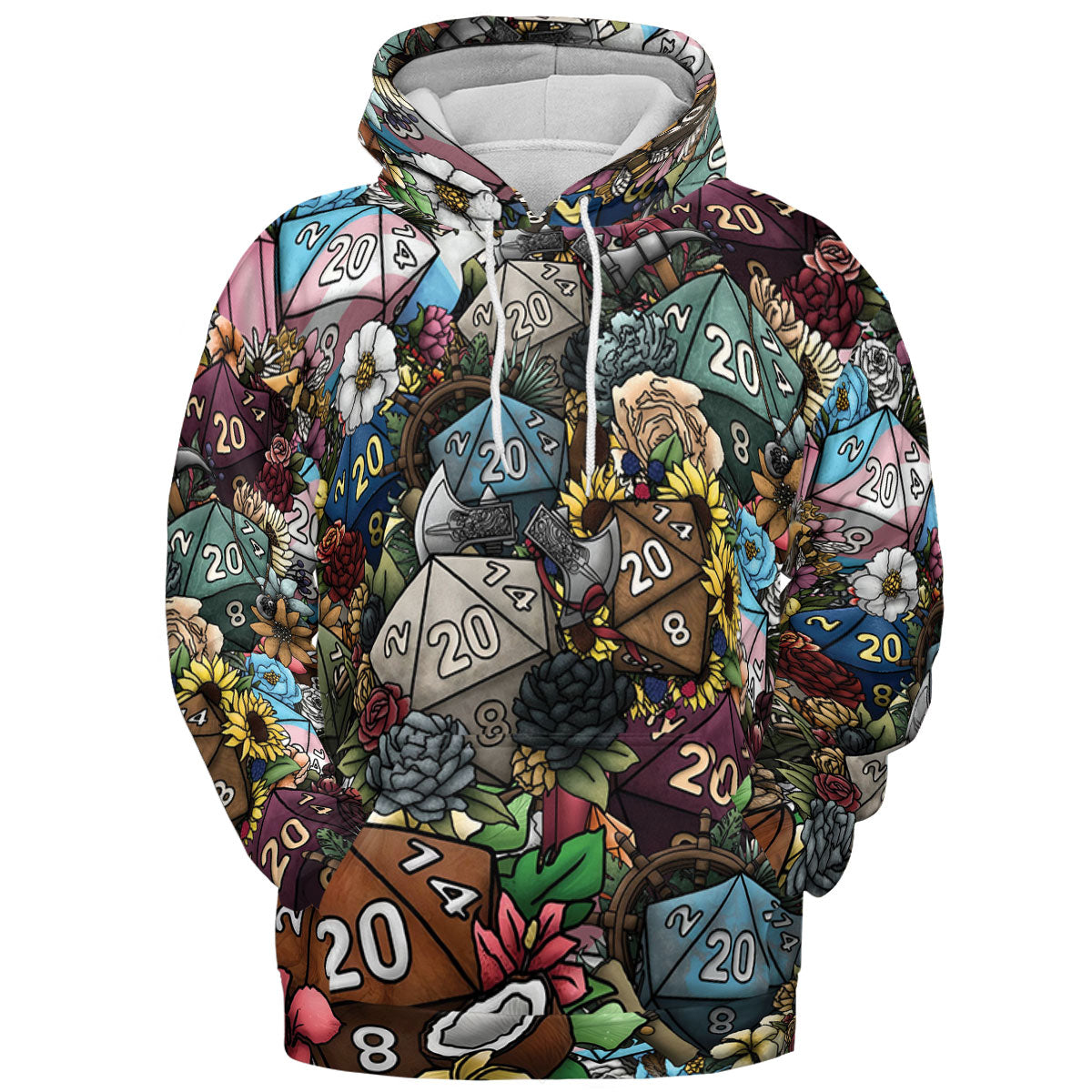 All-over Print Hoodie - F3L1CM48
