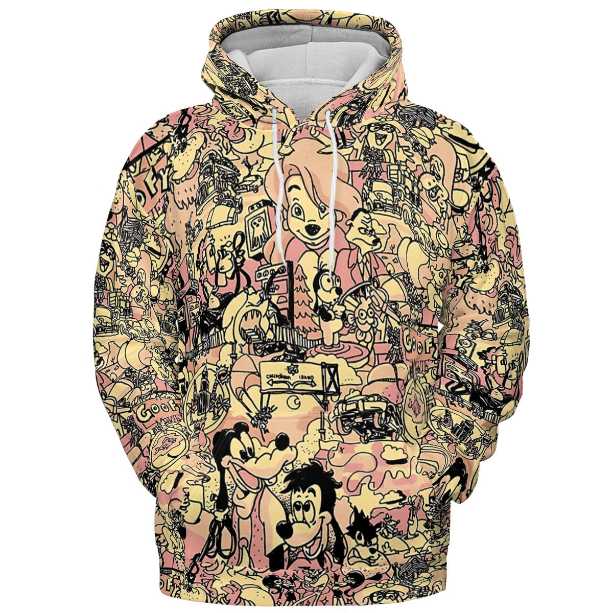 All-over Print Hoodie - 76U3WW4E