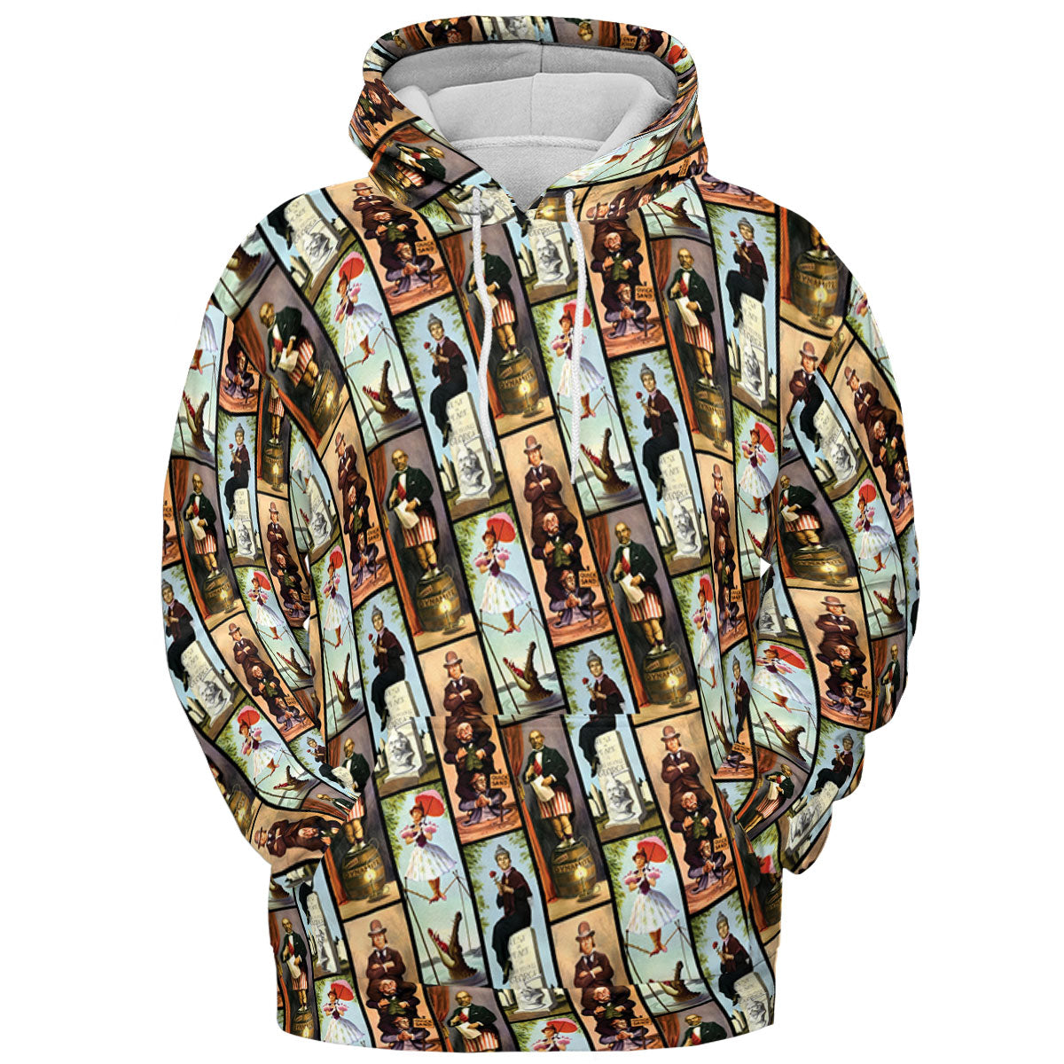 All-over Print Hoodie - 64469BF8