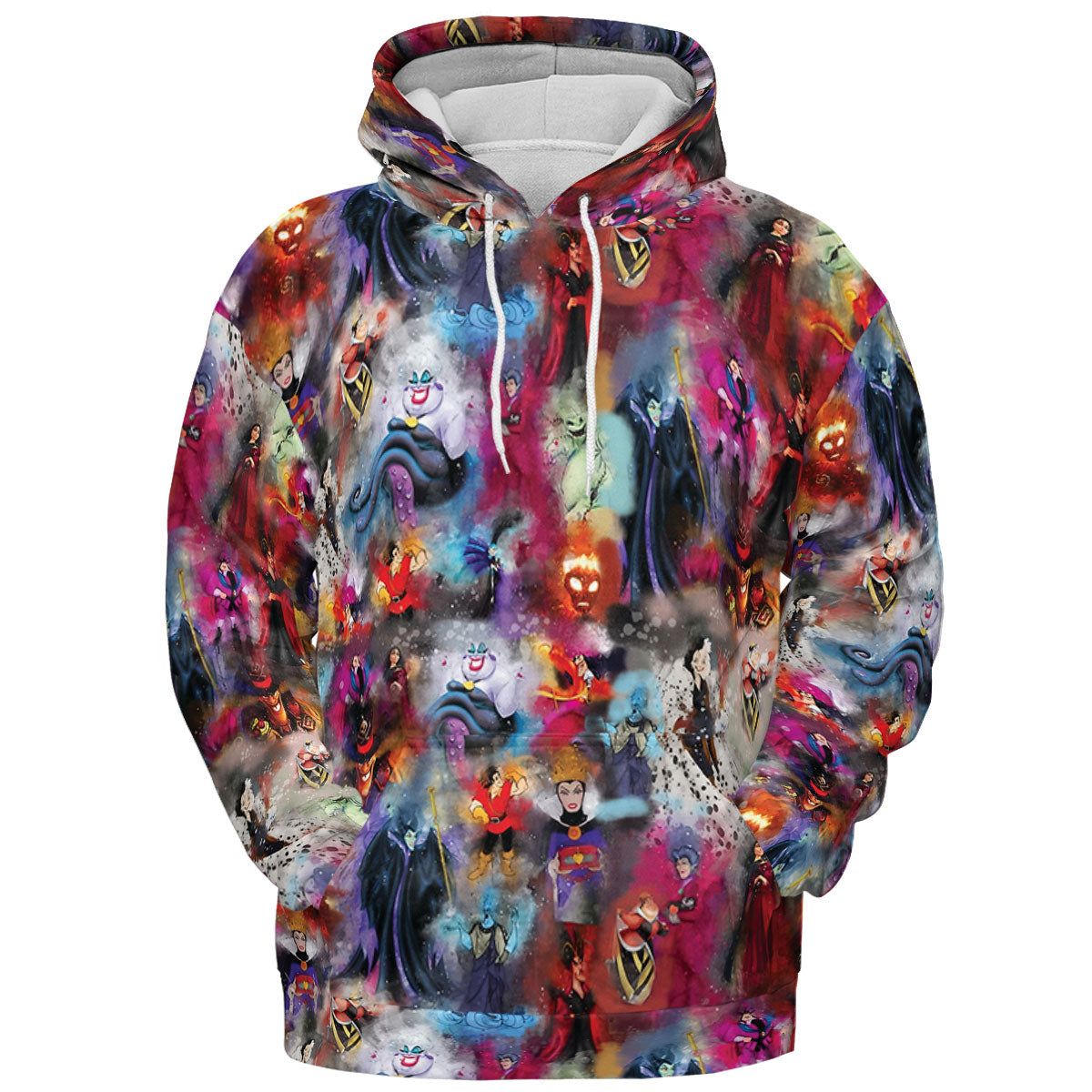 All-over Print Hoodie - F3XYVZEM
