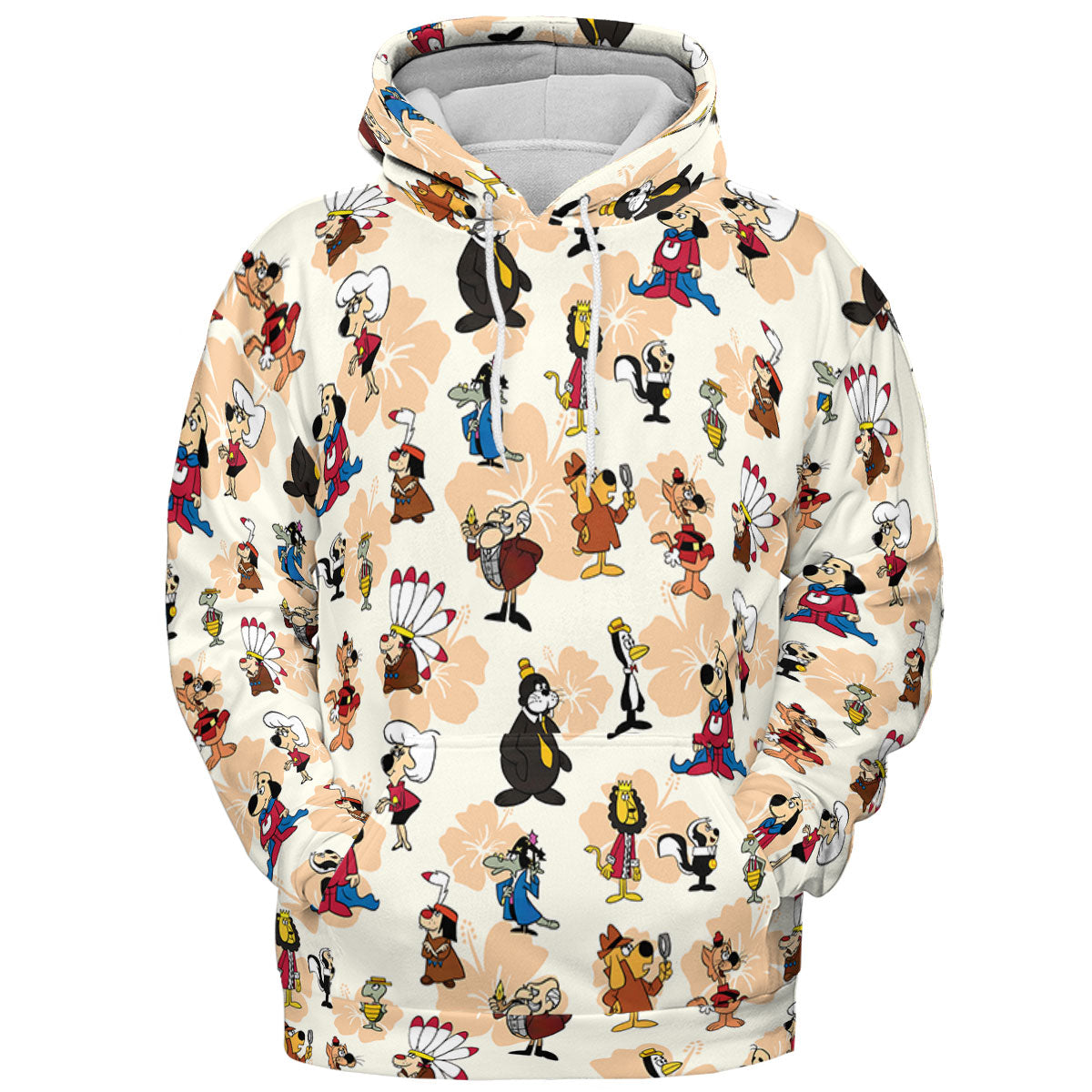 All-over Print Hoodie - VL4XHB7K