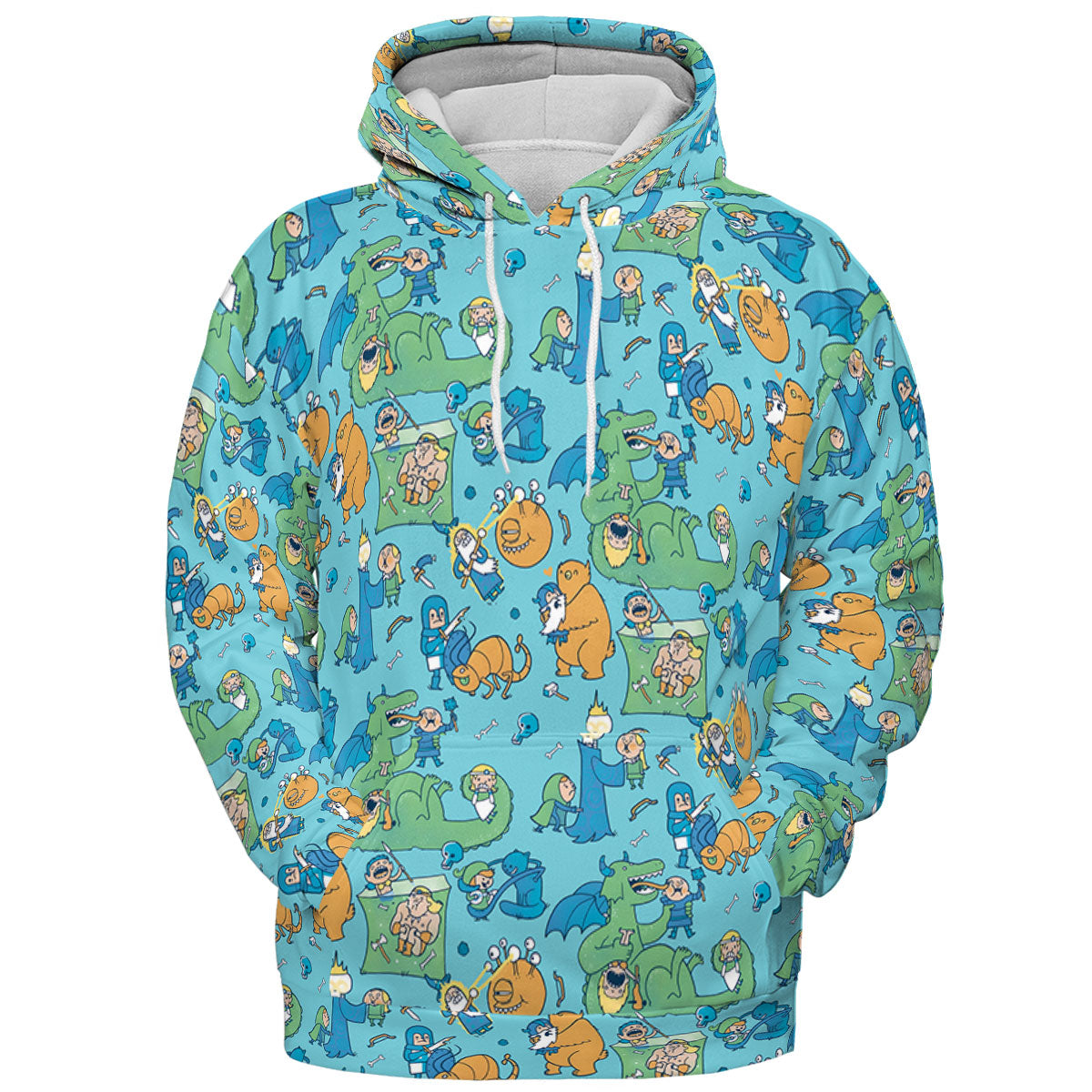 All-over Print Hoodie - CDLH6ZVX