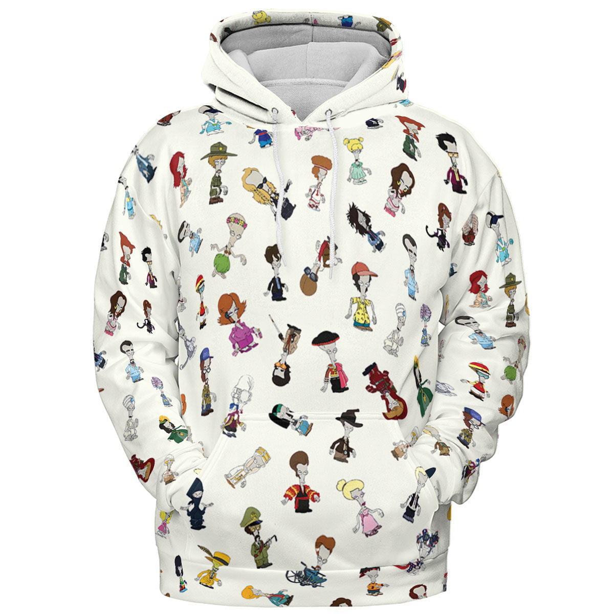 All-over Print Hoodie - NMT6D6RS