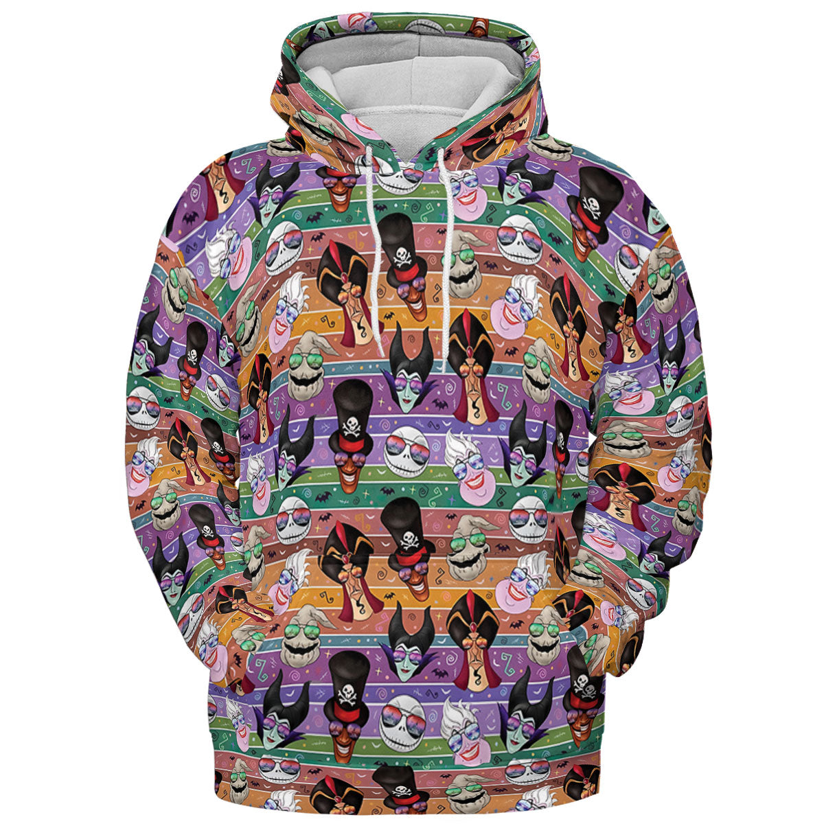 All-over Print Hoodie - J7LVGUZN