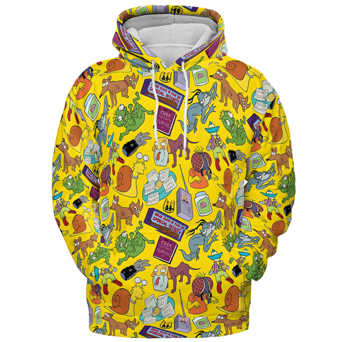 All-over Print Hoodie - CBB9PAZH