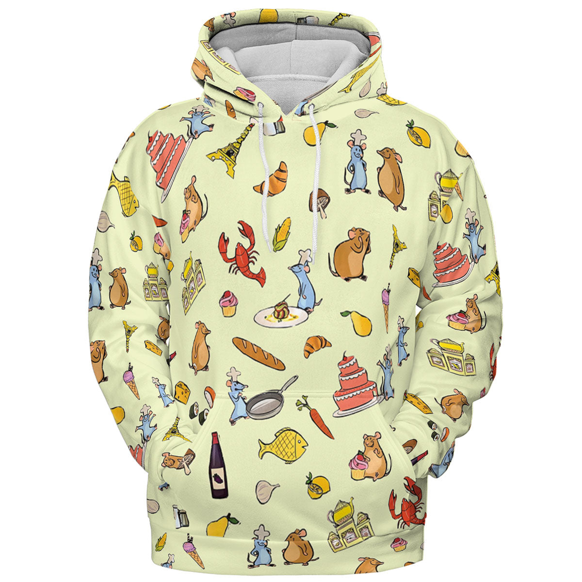 All-over Print Hoodie - RP9HQTDU
