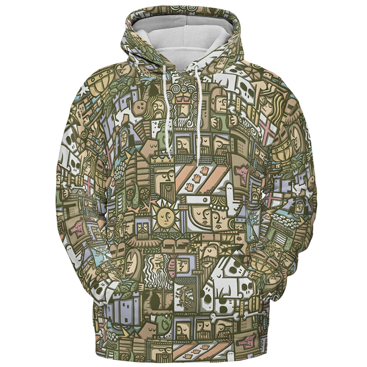 All-over Print Hoodie - 3AKVUCGV