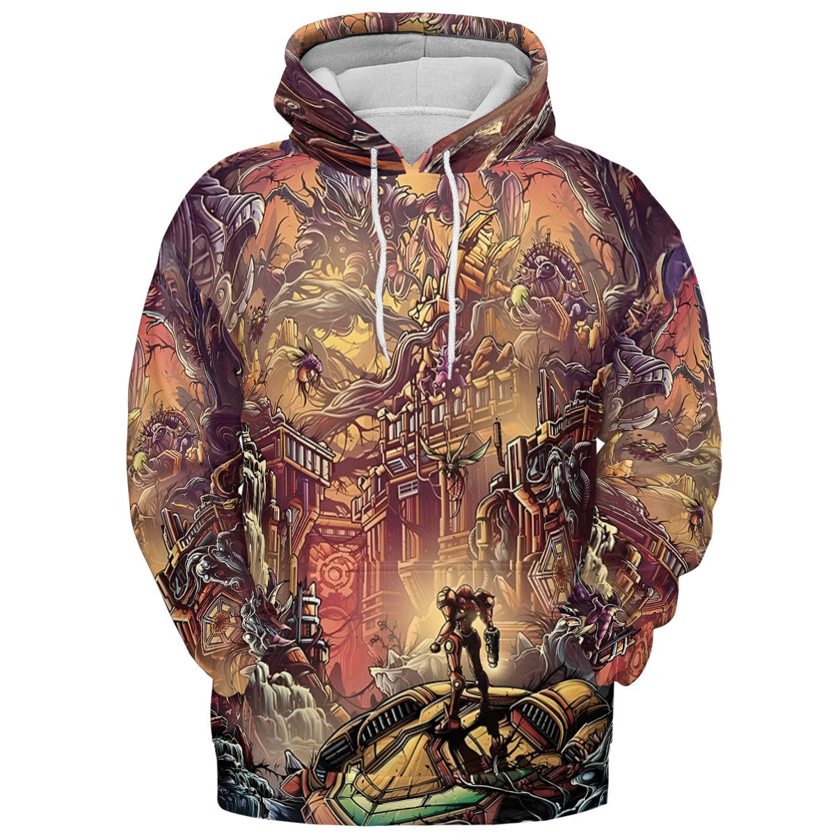 All-over Print Hoodie - QUWPW4E7