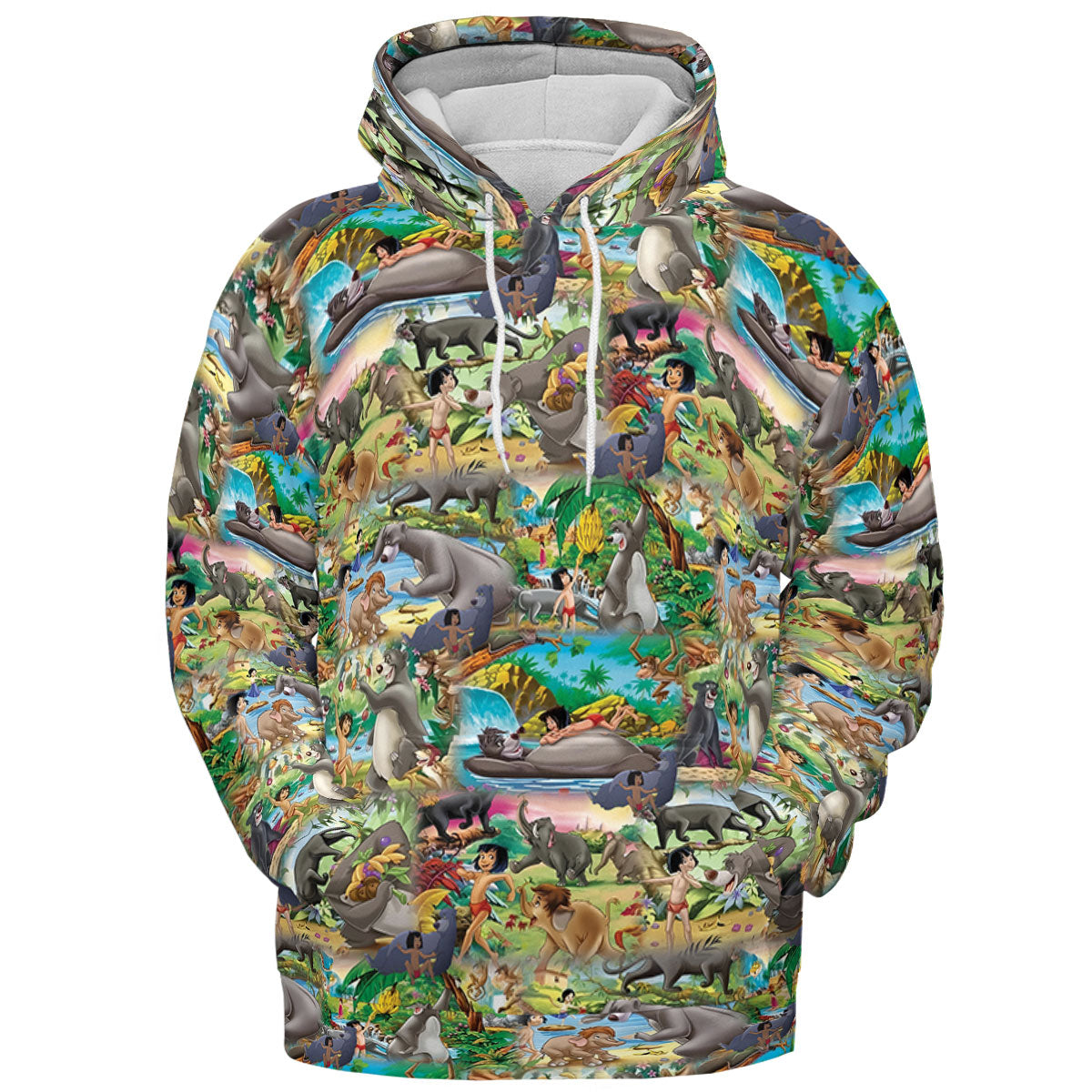 All-over Print Hoodie - 3A558NFH
