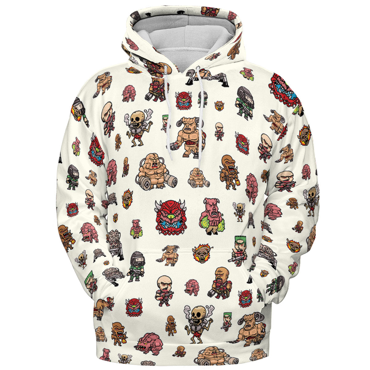 All-over Print Hoodie - Q7M8EJV3