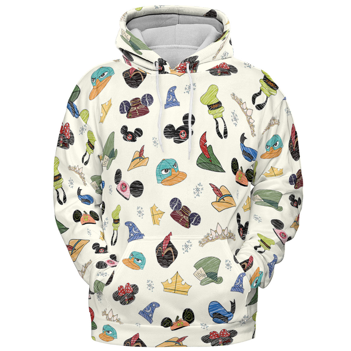 All-over Print Hoodie - ALX18VGQ
