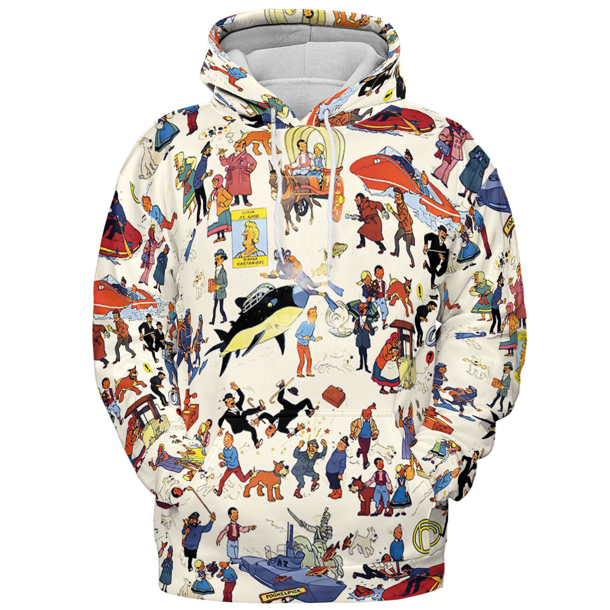 All-over Print Hoodie - R8SQ7YQT