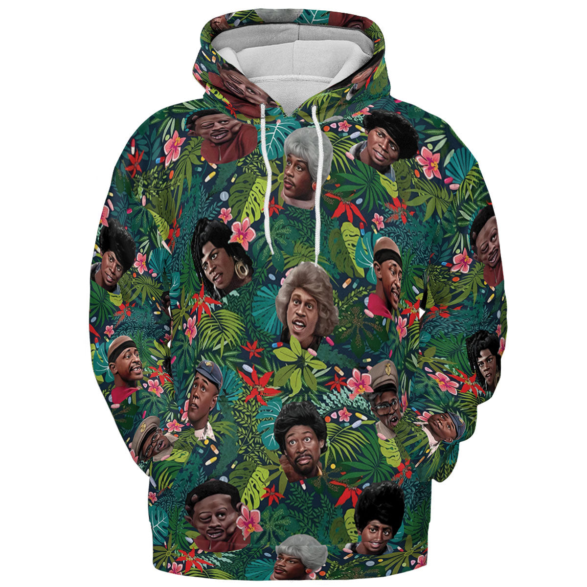 All-over Print Hoodie - DE6K8PE6