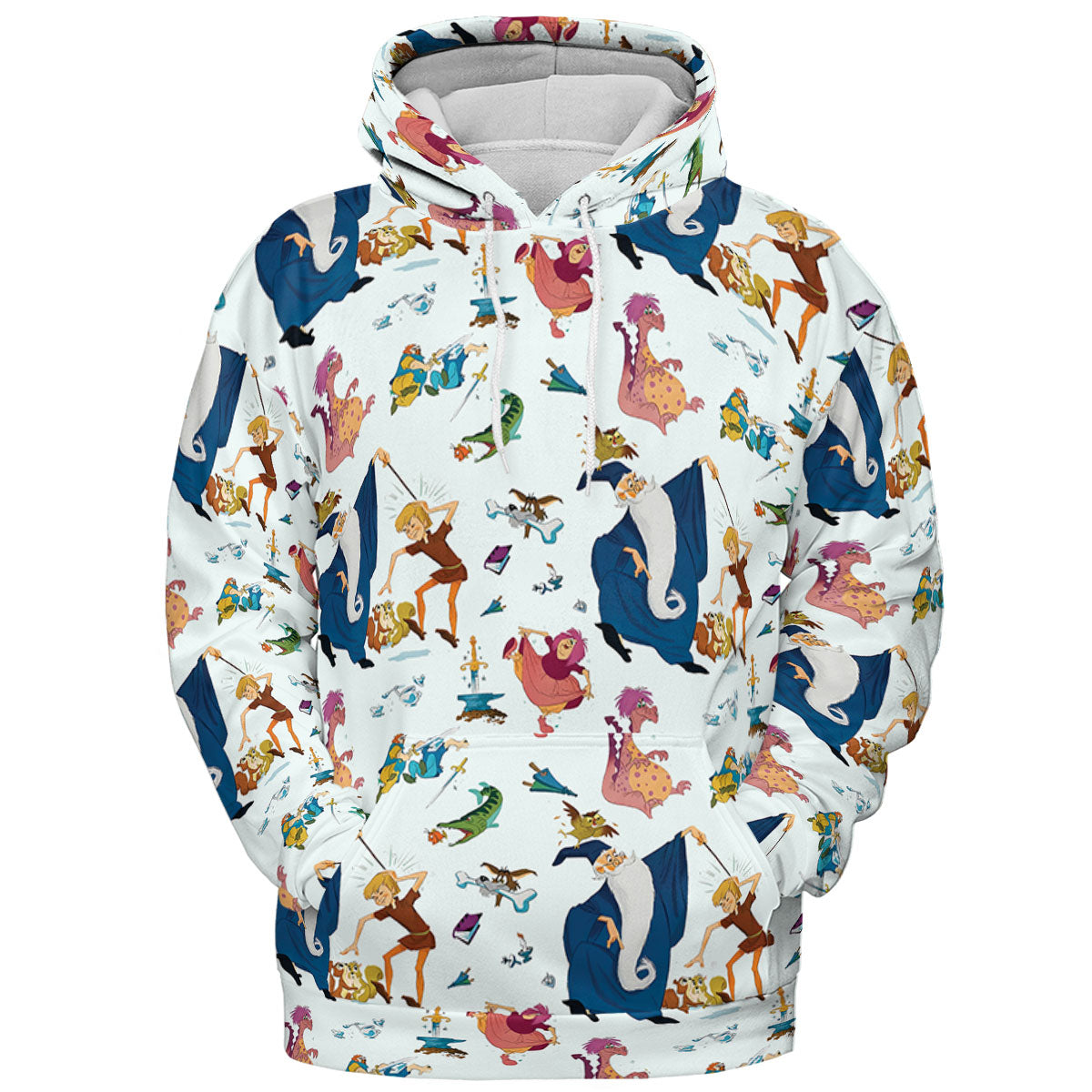 All-over Print Hoodie - 1KUMD46M