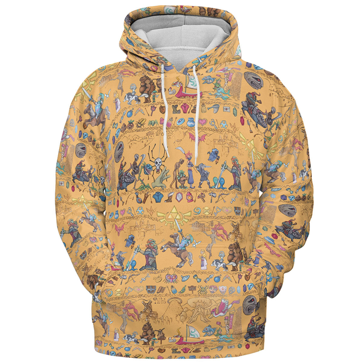 All-over Print Hoodie - EUUC6N2U