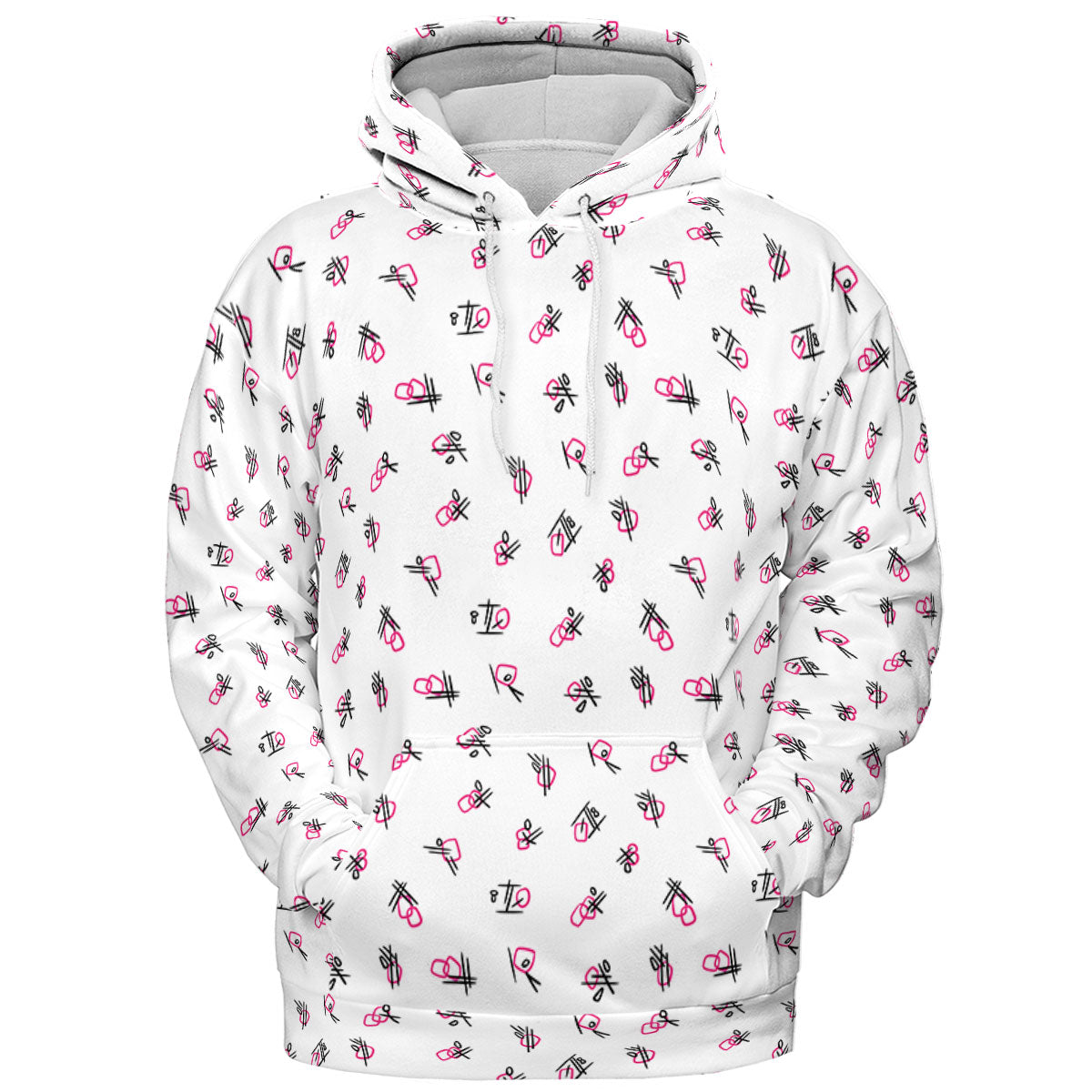 All-over Print Hoodie - 95PGCKY5