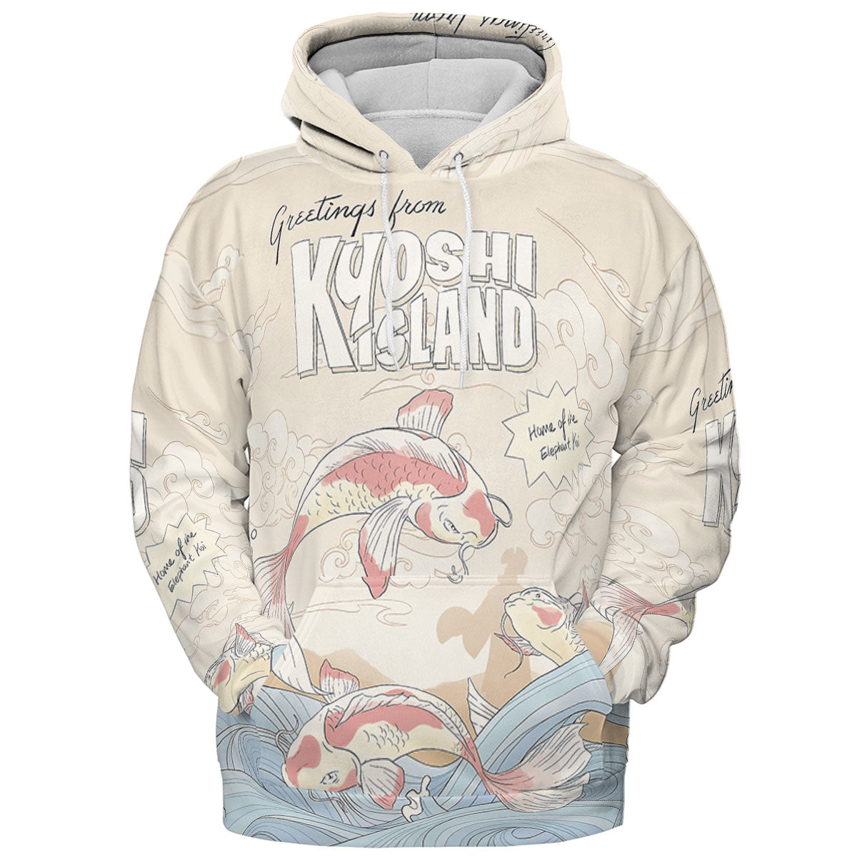 All-over Print Hoodie - QDVZ2GYV