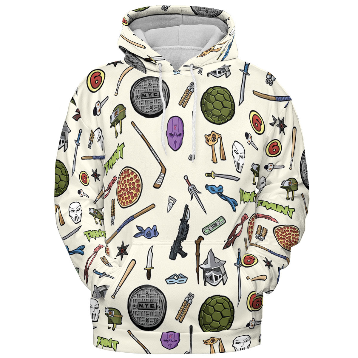 All-over Print Hoodie - JWQEDRKL