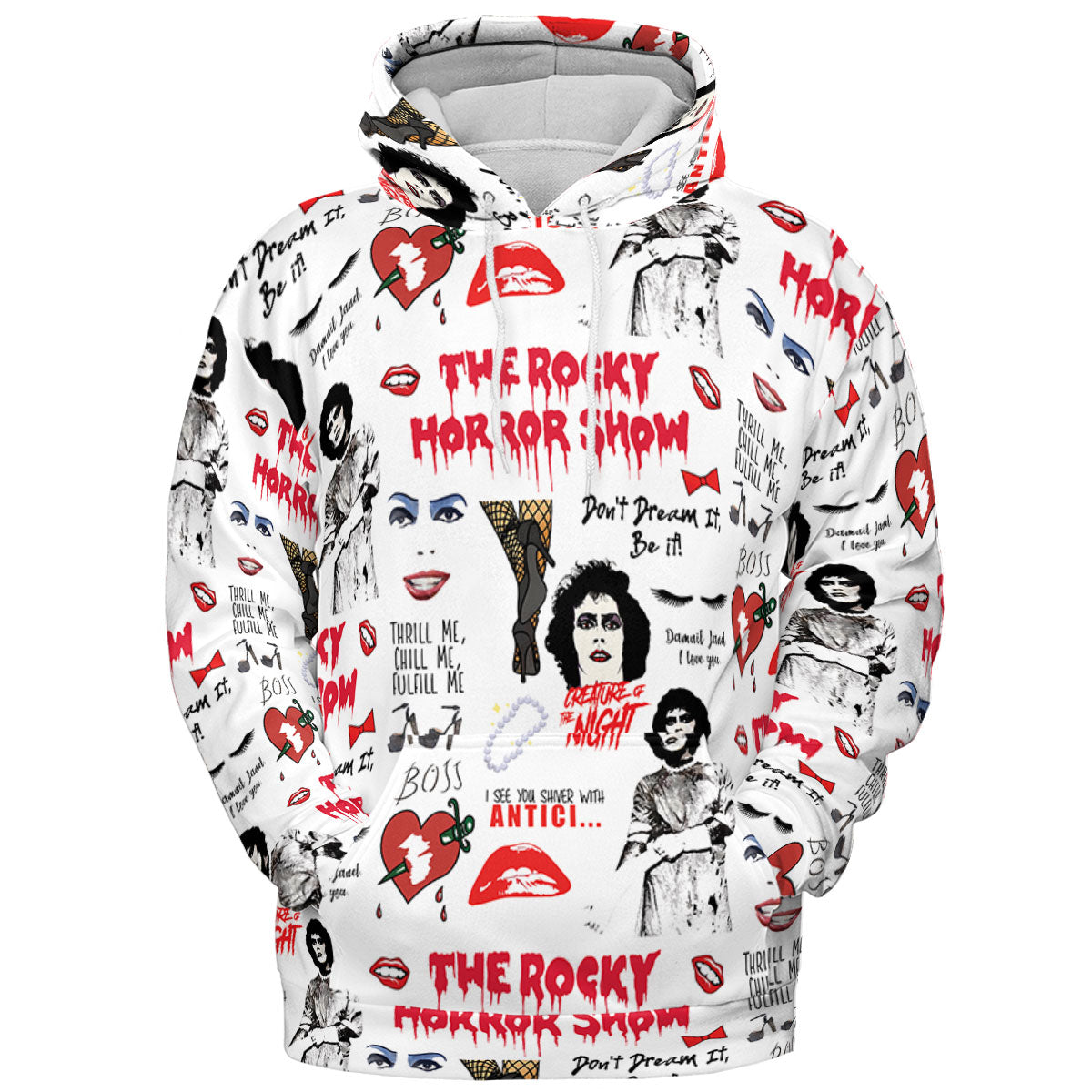 All-over Print Hoodie - 14HTKBL5