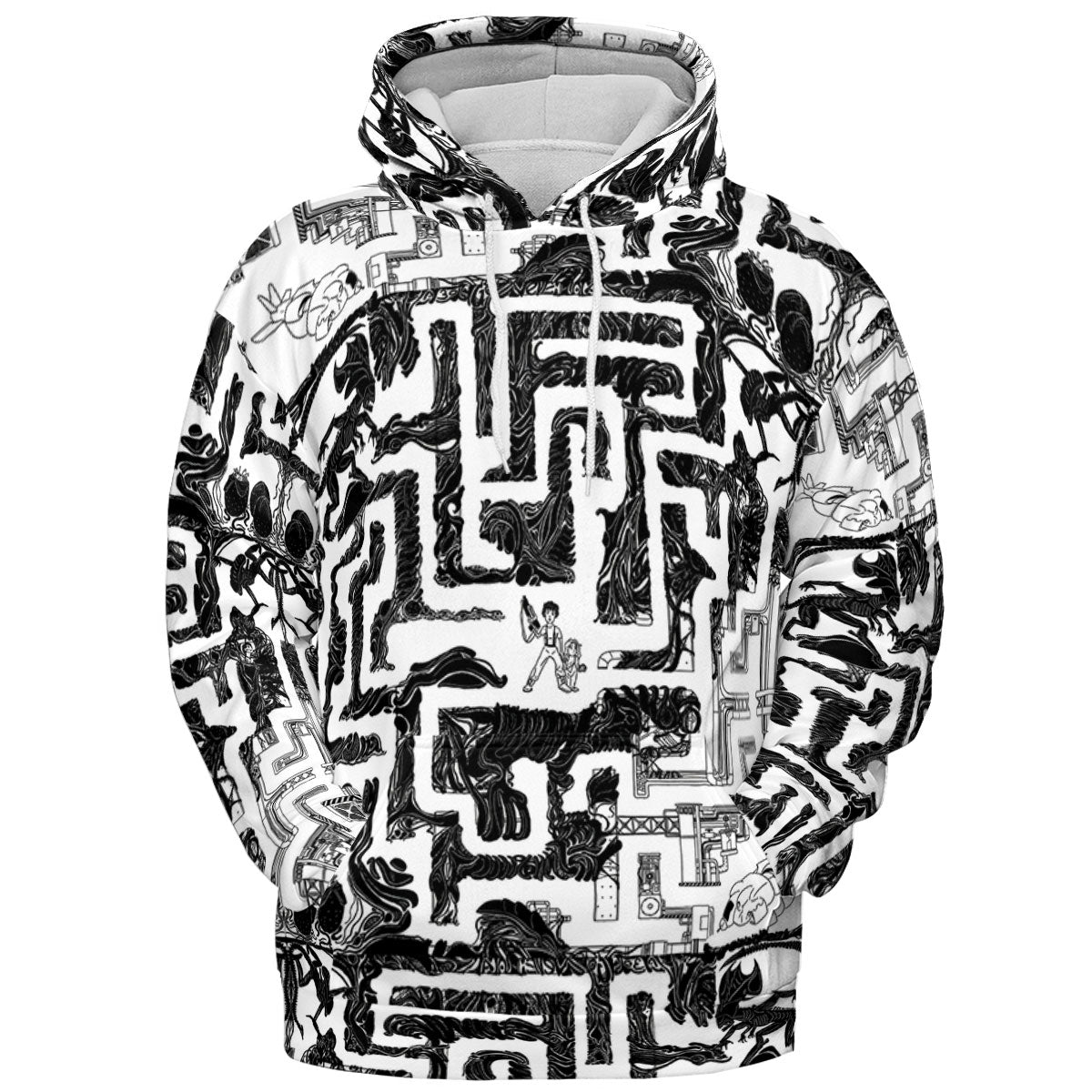 All-over Print Hoodie - T9Q2EU3V
