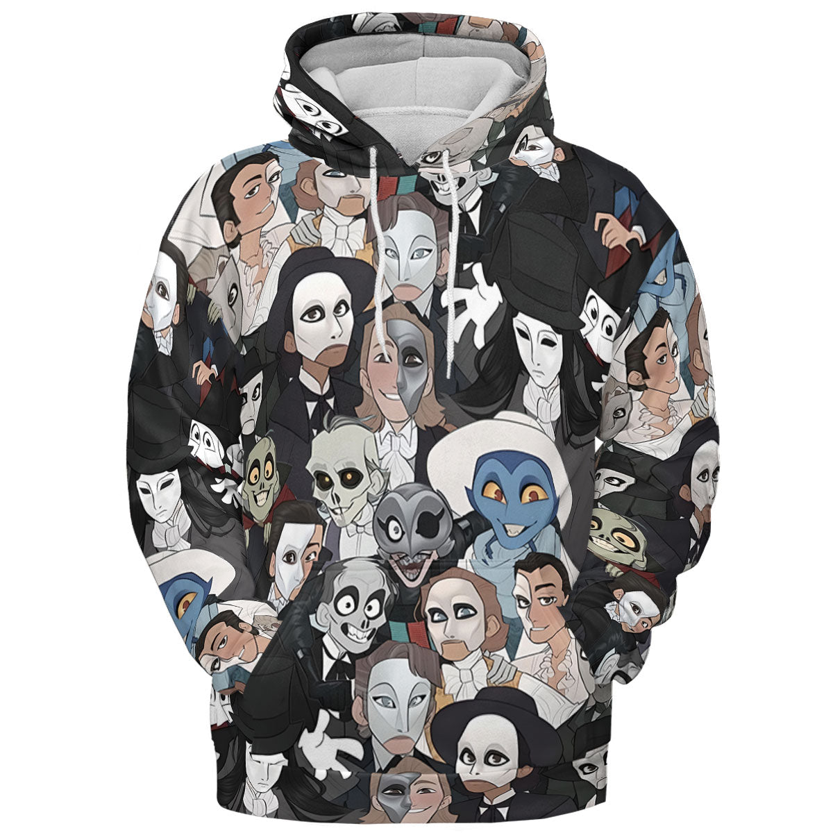 All-over Print Hoodie - D9D95DAK