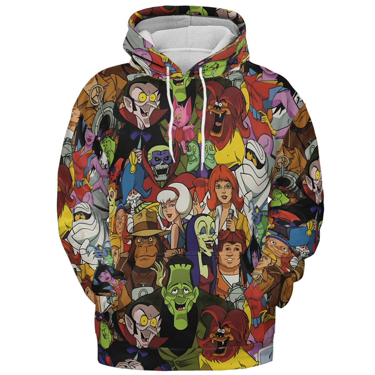All-over Print Hoodie - KVLZZEDA